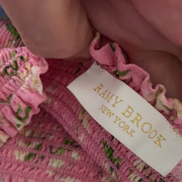 Ramy Brook Floral Smocked Mini Skirt, Size XS/S - Picture 13 of 16